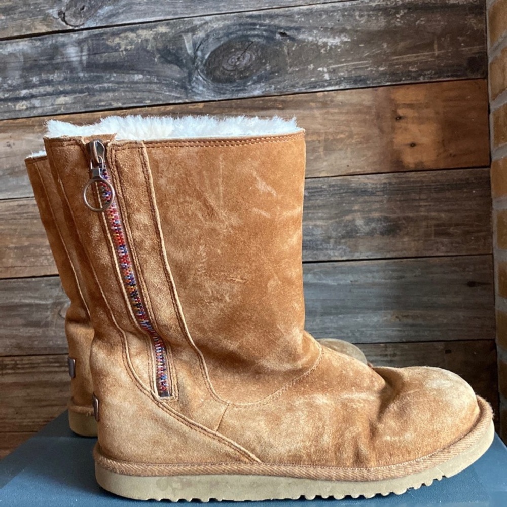 UGG Boot - Rainbow Zipper